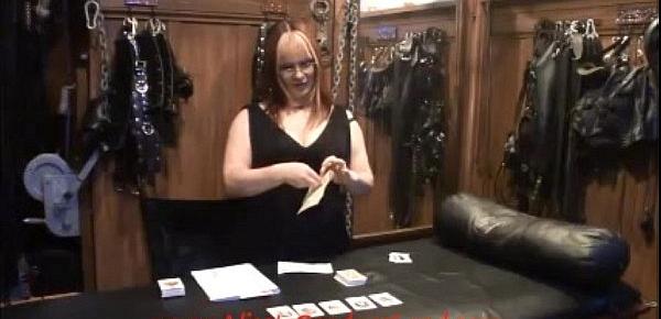  You Bet Your Dick Chastity Card Game FemDom Mistress